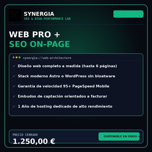Web Pro + SEO On-Page
